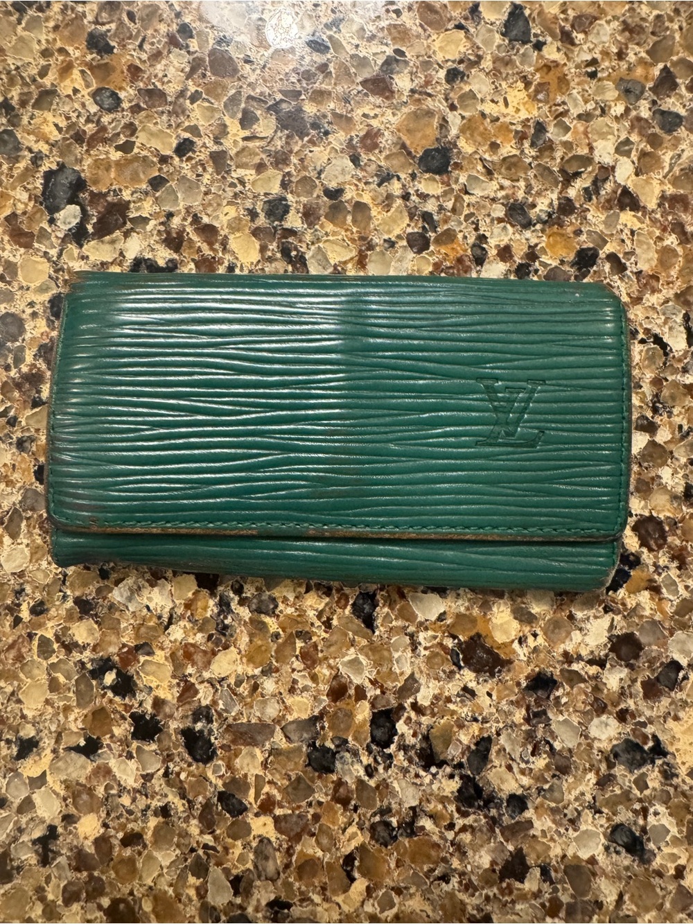 Louis Vuitton Green Epi Leather Key Holder